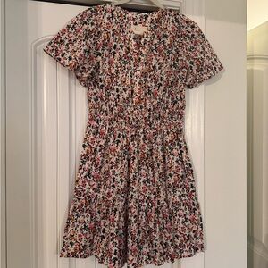 Anthropologie Multicolor Floral Dress